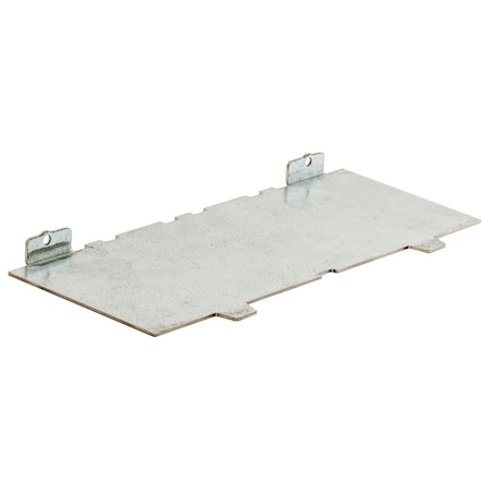 Hubbell Wiring Device-Kellems Electrical Box Cover, Rectangular, Steel S1R10FFDIV